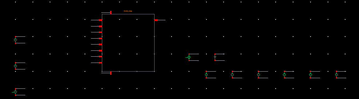 Automatically generated Local VREG testbench in Cadence Virtuoso